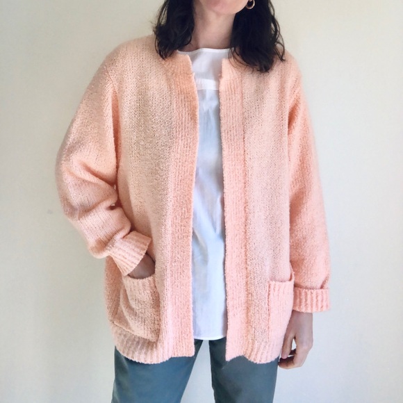 Vintage peach oversized cardigan - Picture 13 of 13